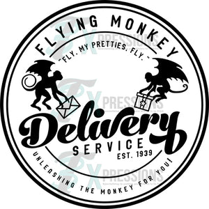 Flying Monkey Delivery, halloween