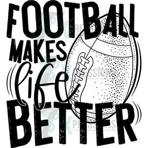 football makes life better black