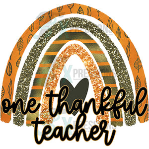 One Thankful Teacher