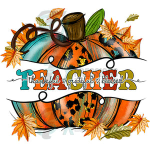 teacher pumpkin