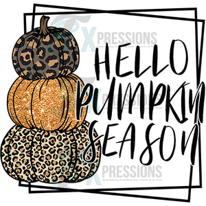 Hello Pumpkin Season