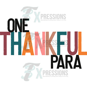 Thankful Para