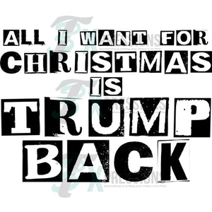 All I want for Christmas is Trump back