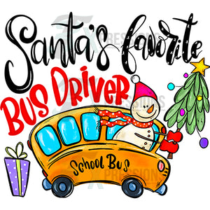 Santa's favorite Bus Driver