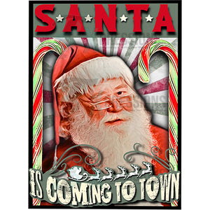 Santa is coming to town
