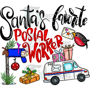 Santa's favorite Postal Worker