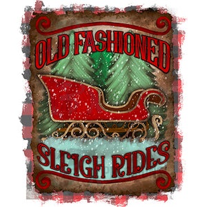 old fashioned sleigh