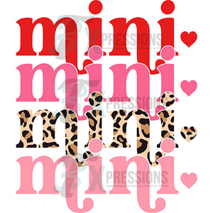 mini valentines leopard stacked