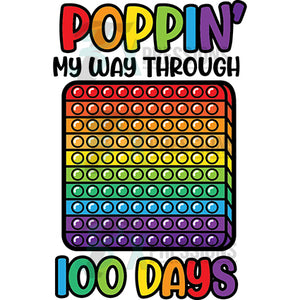 Poppin My Way Through 100 Days