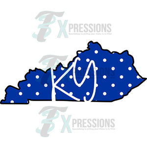 Kentucky State Polka Dot