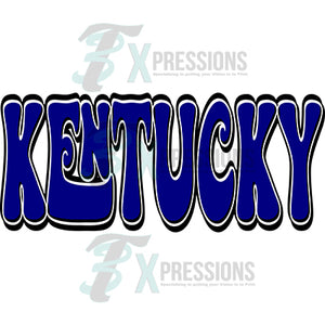Kentucky Retro Blue