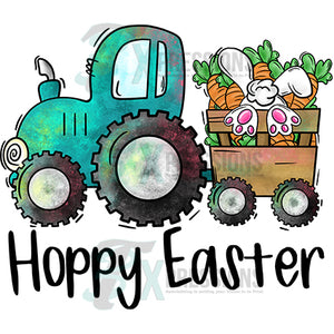 Hoppy Easter tractor