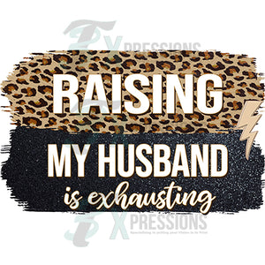 Raising My Husband is Exhausting leopard strokes