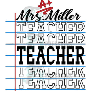 Personalized Stacked Teacher