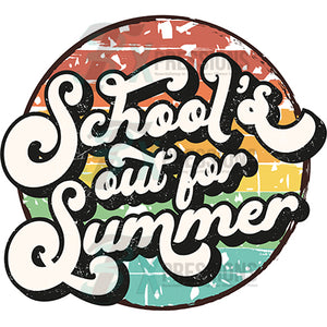 School's out for summer