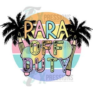 Para Off Duty