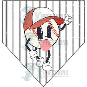 baseball character with Base