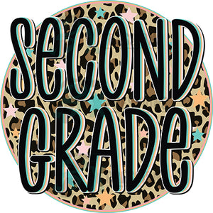 Second Grade Leopard circle