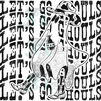 Lets Go Ghouls Single Color Black