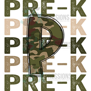 Pre-K Camo