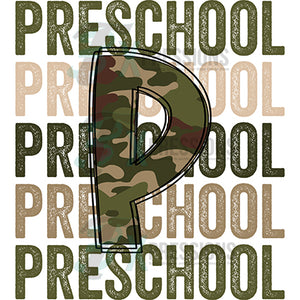 Preschool Camo