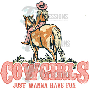 Cowgirls just wanna have fun