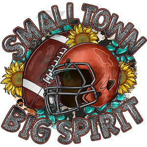 Small town big spirit football