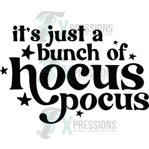 It's just a bunch of hocus pocus