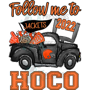 Take me to HOCO Truck Orange