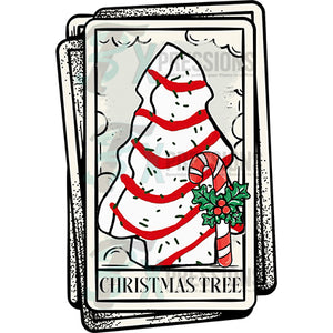 Christmas Tree Tarot Card