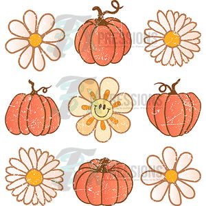 Flowers and Pumpkins