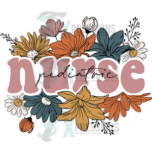 Pediatric Nurse Floral