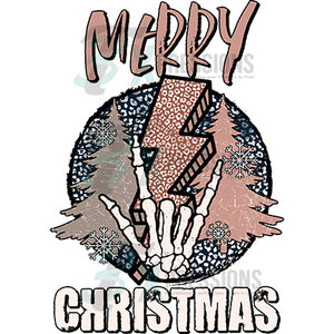 Merry Christmas skeleton