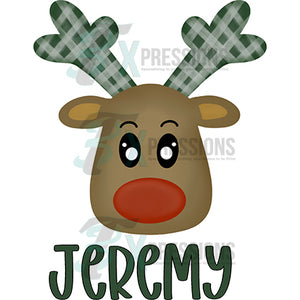 Personalized Boy reindeer