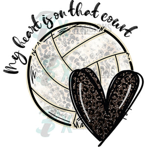 My Heart is on that court volleyball