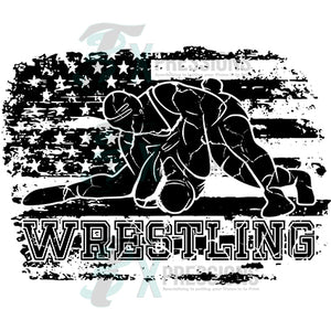 Wrestling flag