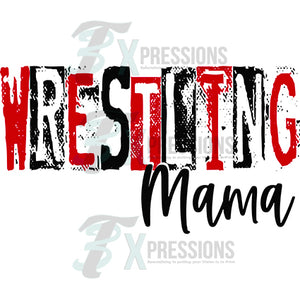 Wrestling MAMA red and black