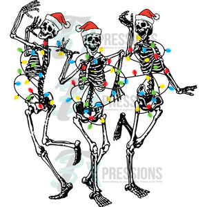 Dancing Christmas Skeletons