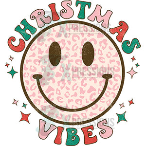 Christmas Vibes smile Face