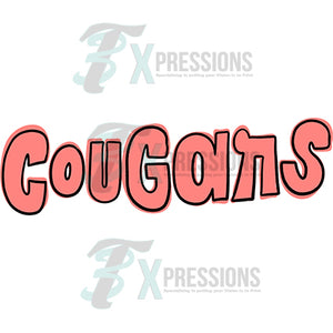 Personalized Cougars