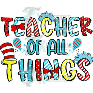 Teacher of all things