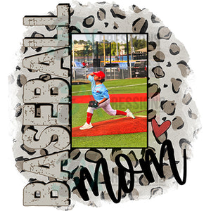 Personalized Photo Baseball Mom