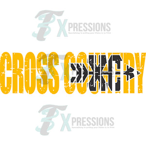 Cross Country XC distressed
