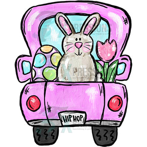 Pink Easter Truck