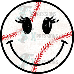 Baseball smile