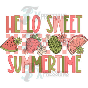 Hello Sweet Summertime