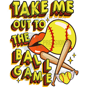 Take me out to the ball game baseball