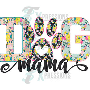 Floral Dog Mama