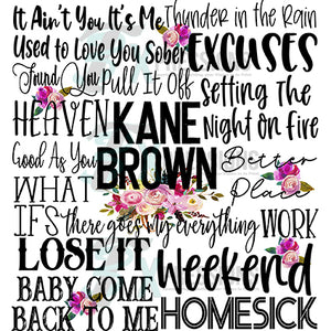 Kane Brown Lyrics
