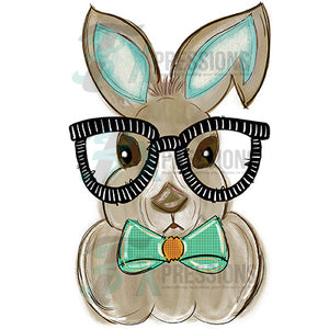 Boy Bunny With Glasses